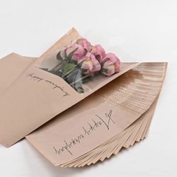 Flower Wrapping Bags