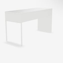 White IKEA Desk 