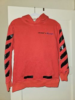 Off White X Champion Hoodie