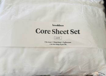 Brooklinen Core Sheet Set - King NEW
