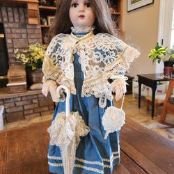 Vintage Victorian Doll 31" $250