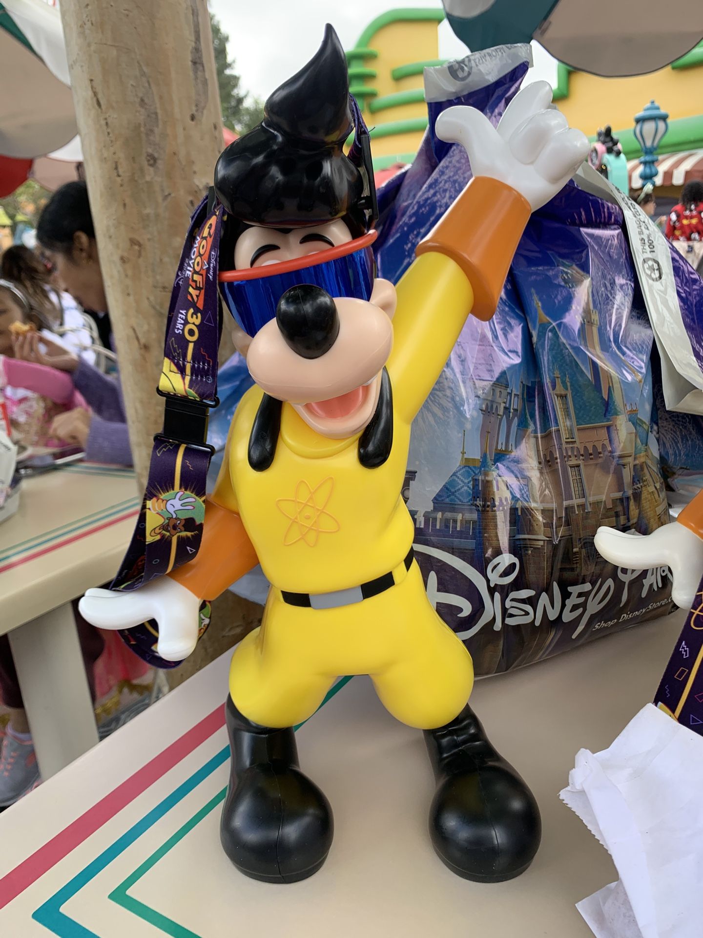 Disney Disneyland Powerline Goofy Movie Max Popcorn Bucket 90s