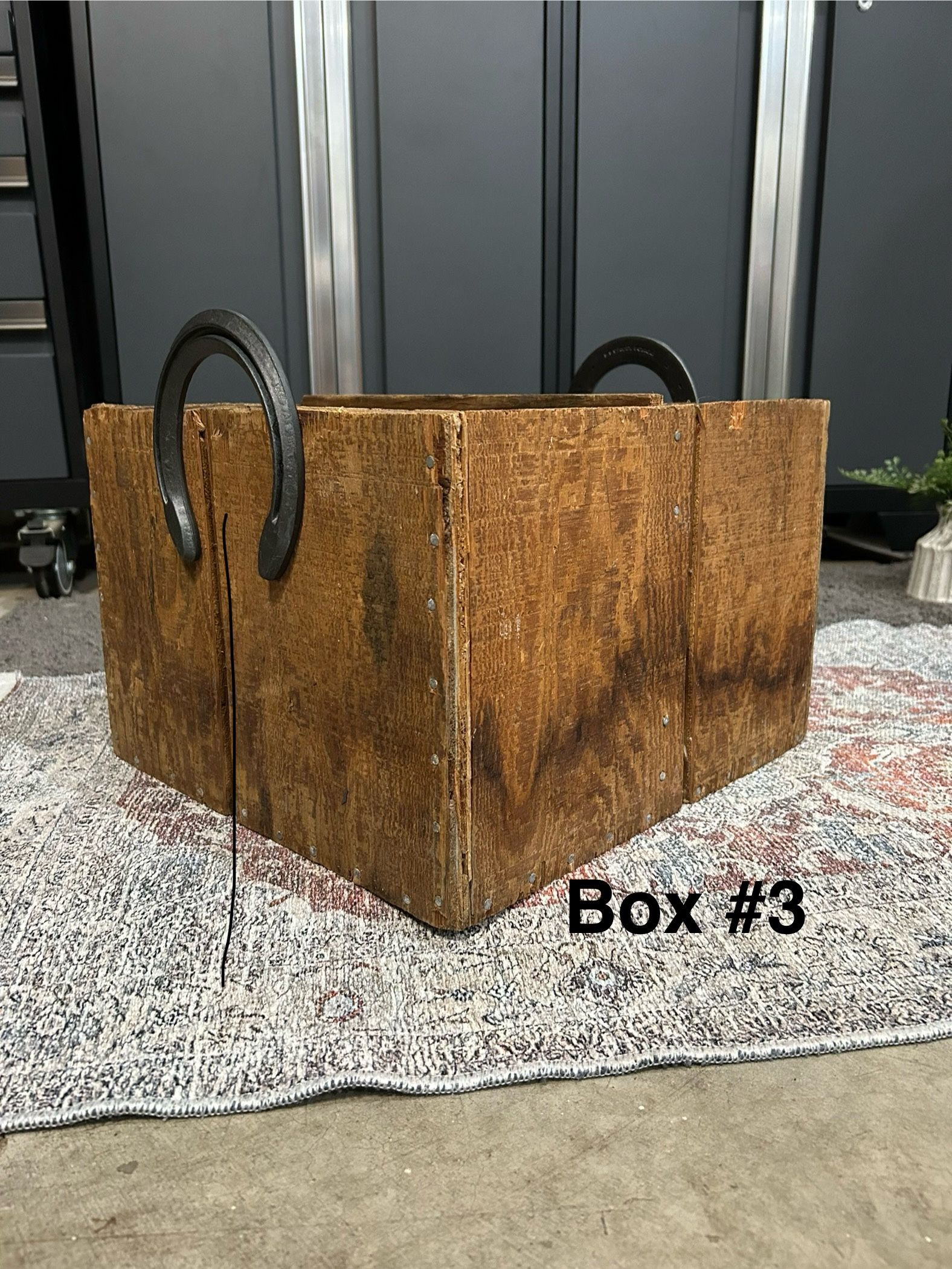 Western Wood Box Decor