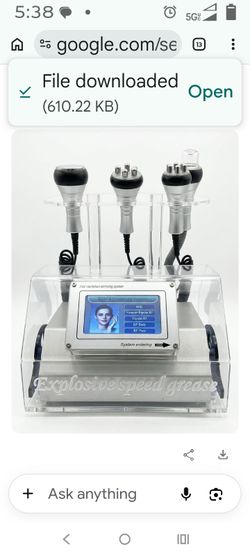 RF machine beauty machine