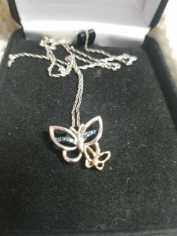 Kay Jewelers butterfly necklace