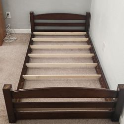 Twin platform bed frame