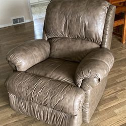 Free Leather Reclining Sofa And Chair