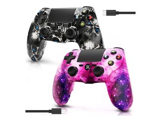 2 Pack Wireless Controller for PS4