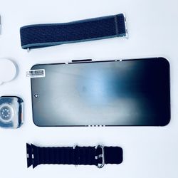 SAMSUNG  ❤️‍🔥🔥🚨💥A56 PREMIUM BUNDLE  WITH ULTRA WATCH SERIES 