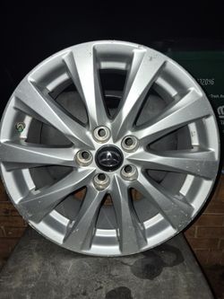 2017 Toyota camry 17" Factory OEM 17-inch alloy wheel primarily designed for the 2018–2020 Toyota Camry LE trim.