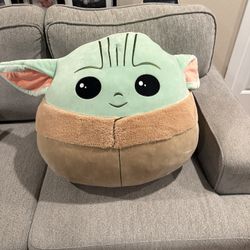 Large Baby Yoda Squishmallow
