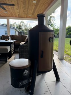 Pit boss vertical pellet smoker