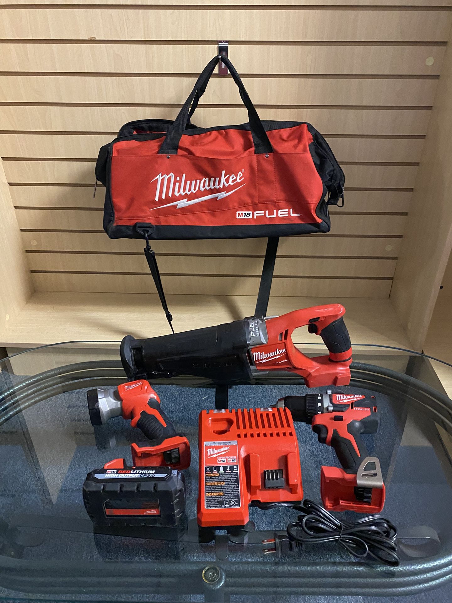 Milwaukee Fuel M18 Volt Brushless Cordless Combo
