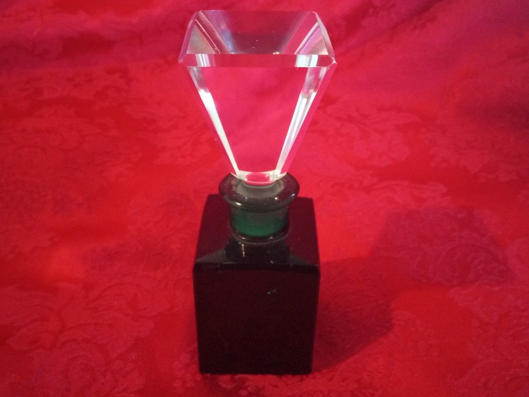Leaded Crystal Perfume Bottle