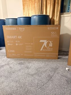 55 inch smart fire  QLED TV NEW