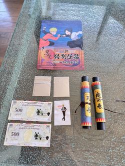 Naruto & Boruto Shinobi-Zato Nijigen no Mori Japan Exclusive Mission Scroll Set