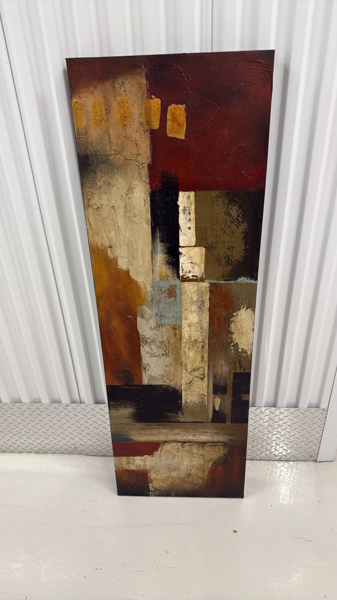 Abstract Artwork Piet Mondrian Knock Off