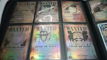 One Piece WANTED POSTER cards for sell