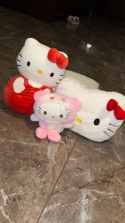 Hello Kitty Throw Pillows & Stuffy