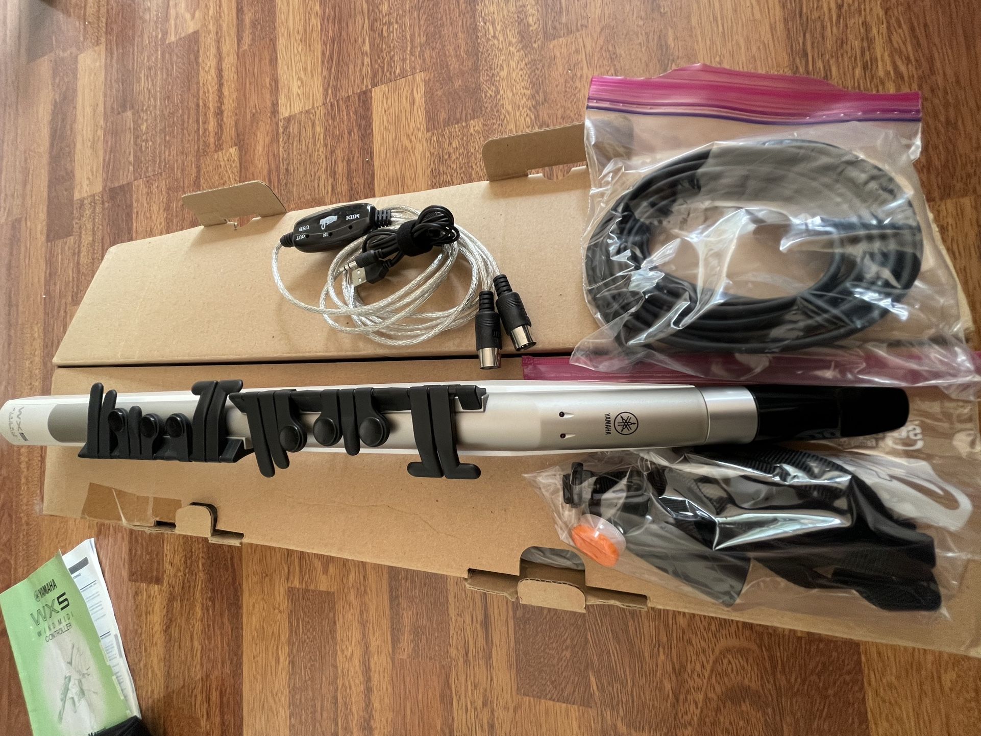 Yamaha WX5 wind MIDI controller