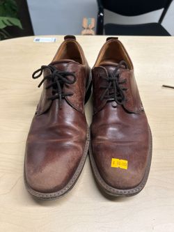 Ecco Brown Leather Dress Shoes