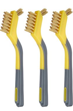 Basics Brass Mini Wire Brushes for Cleaning