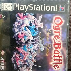 Ogre Battle Ps1 Limited Edition 