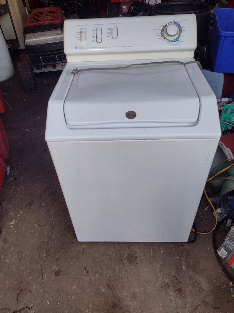 Maytag Atlantis Oversized Capacity Plus, Heavy Duty, Five Speed Combinations And Good Working Condition