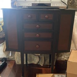 Vintage Wood Chest Drawer