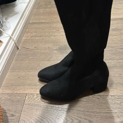 Suede Boots 
