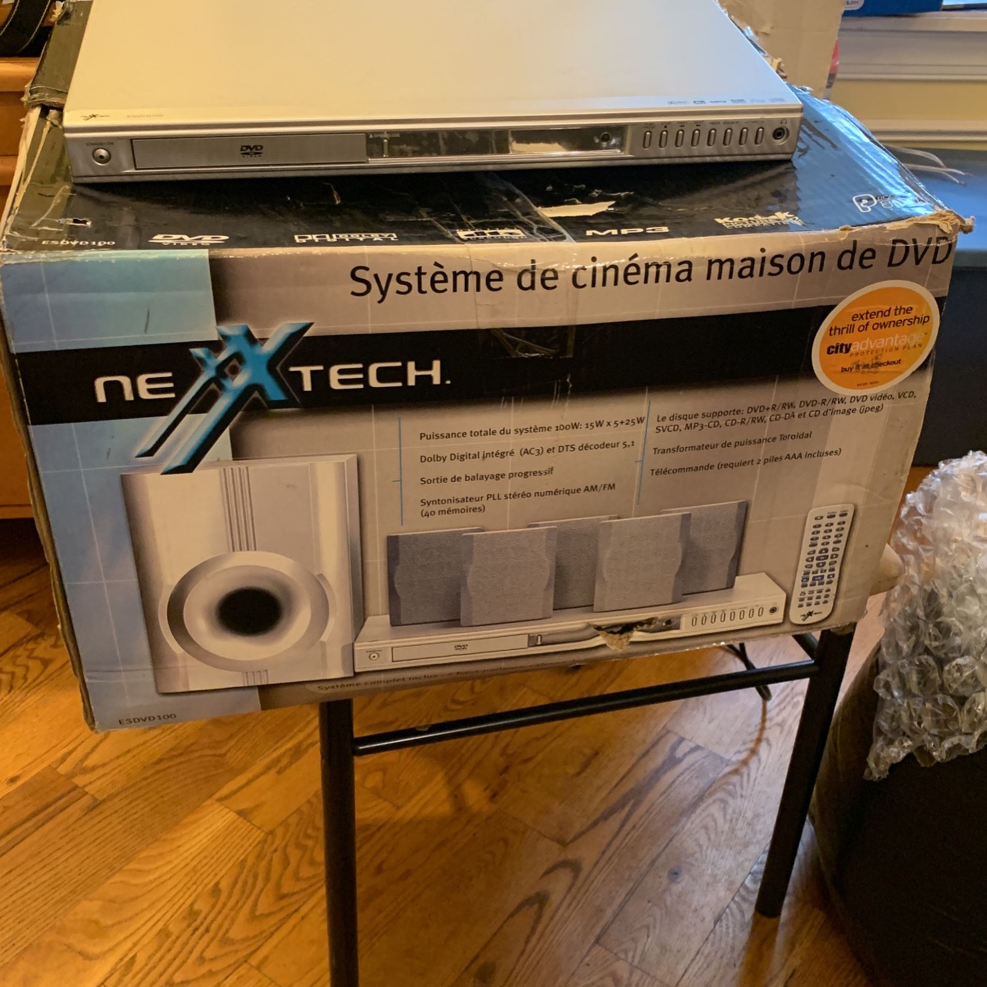 Offers Welcome. NexTech DVD Home Theater System 5.1 Model ESDVD100 Five Spks + Subwoofer