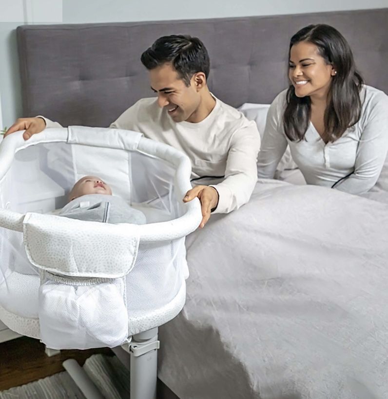 Halo Bassinet with music