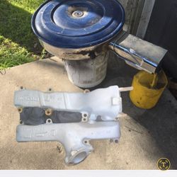 Ford Fe Truck Manifolds And Air Cleaner