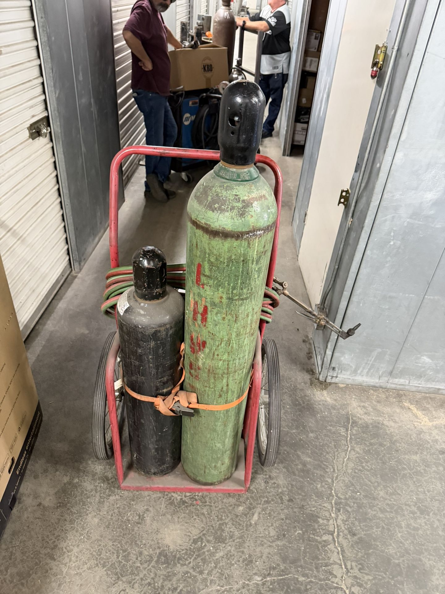 Oxy-acetylene Welding/cutting Torch Rig