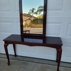Table And Mirror