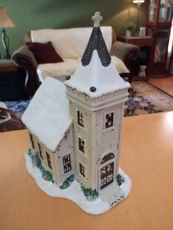 Courier & Ives 2000 "Sunday Winter Scene"