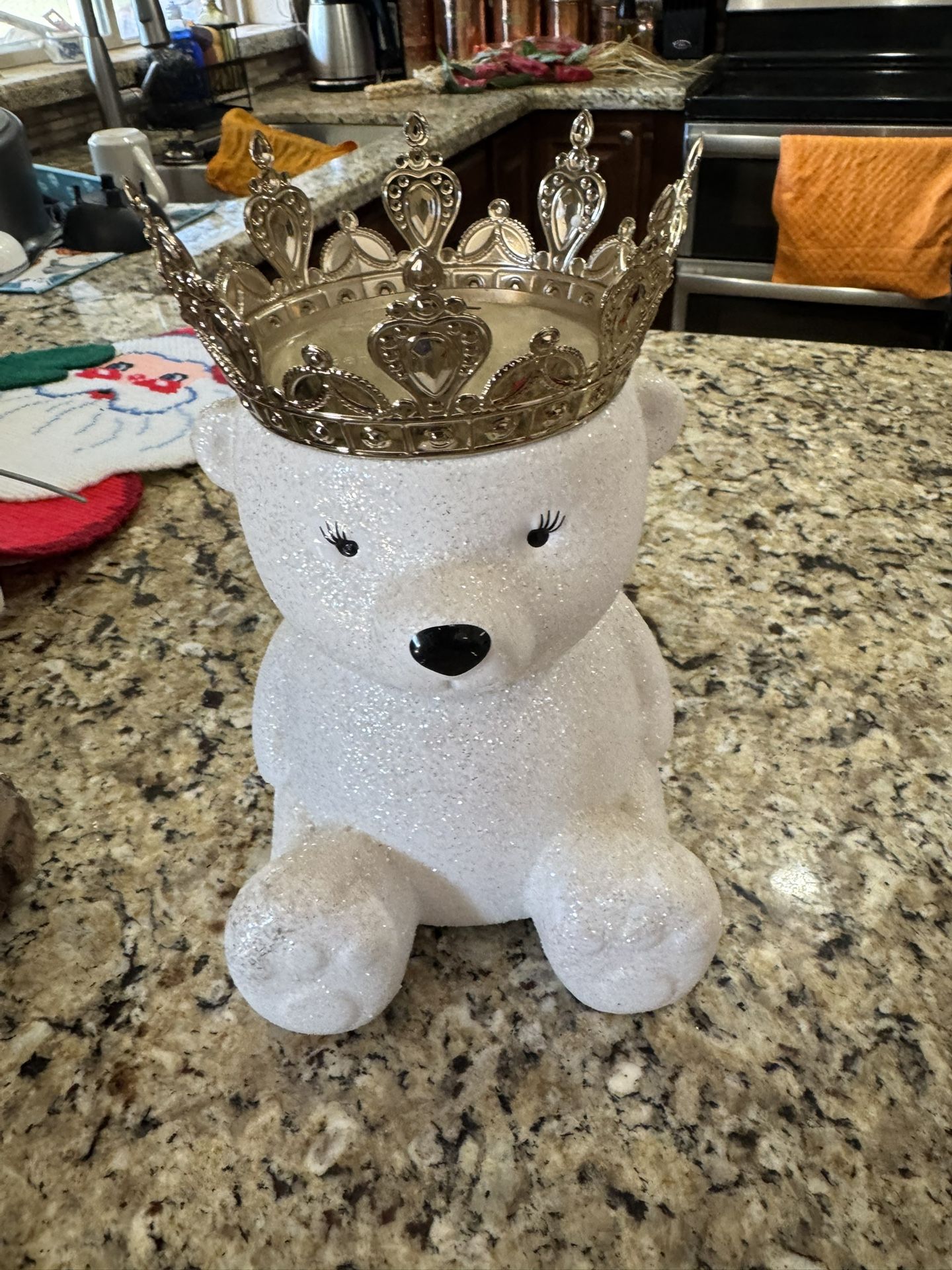Bath & Body Polar Bear Princess Candle Holder