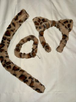 Leopard Cat Halloween Costume Set