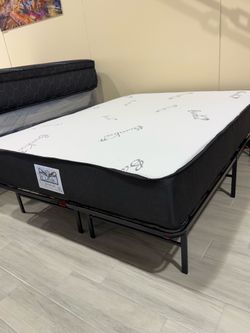 ✨ Brand New Mattress + Platform Bed Frame ✨