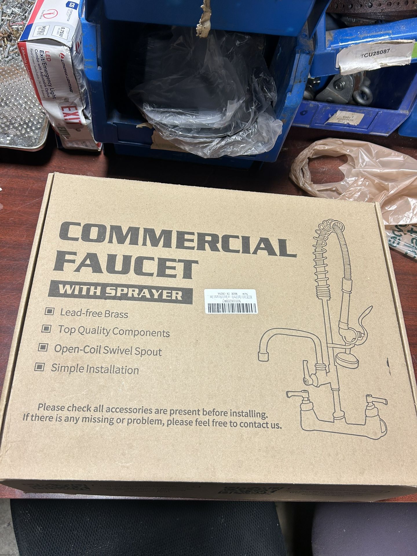 Commercial Faucet Sprayer.