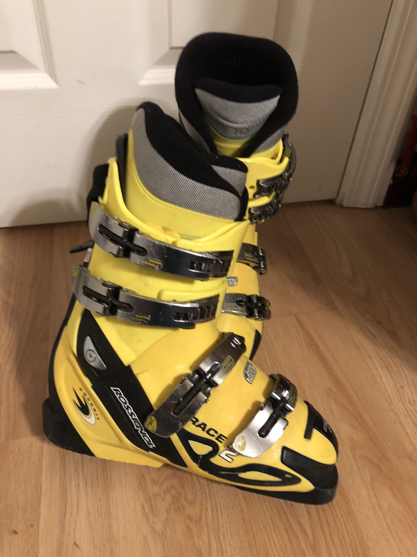 Nordica Ski Boots GP TJ GIRLS 24.5 & Rossignol Race 2 Cockpit 25.5