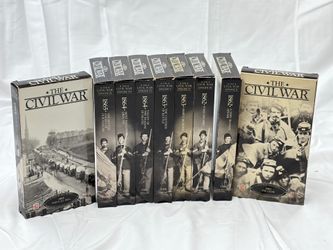 The Civil War Documentary by Ken Burns 9 Volume Set (VHS) -Time Life