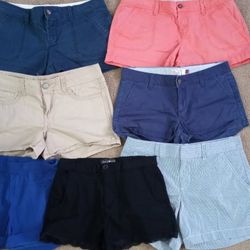 7 Women's Shorts 5/6 Lot