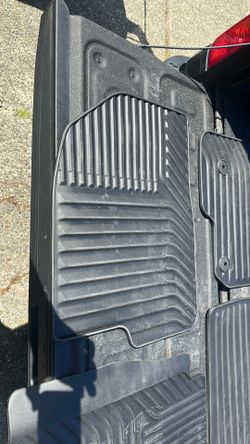 2024 Chevrolet Silverado stock floor mats.
