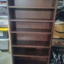 Large Mahogony Bookshelves