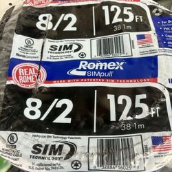 New Romex Wire 8/2