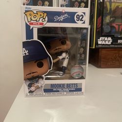 Los Angeles Dodgers Funko Pop Of Mookie Betts