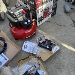 Compresor  Porter cable 3 tool y manguera