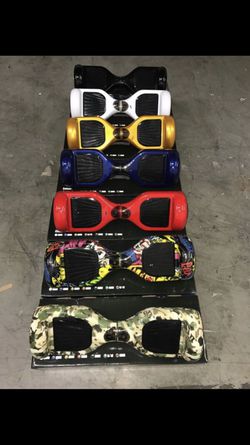Hoverboards with Bluetooth speakers and remote key