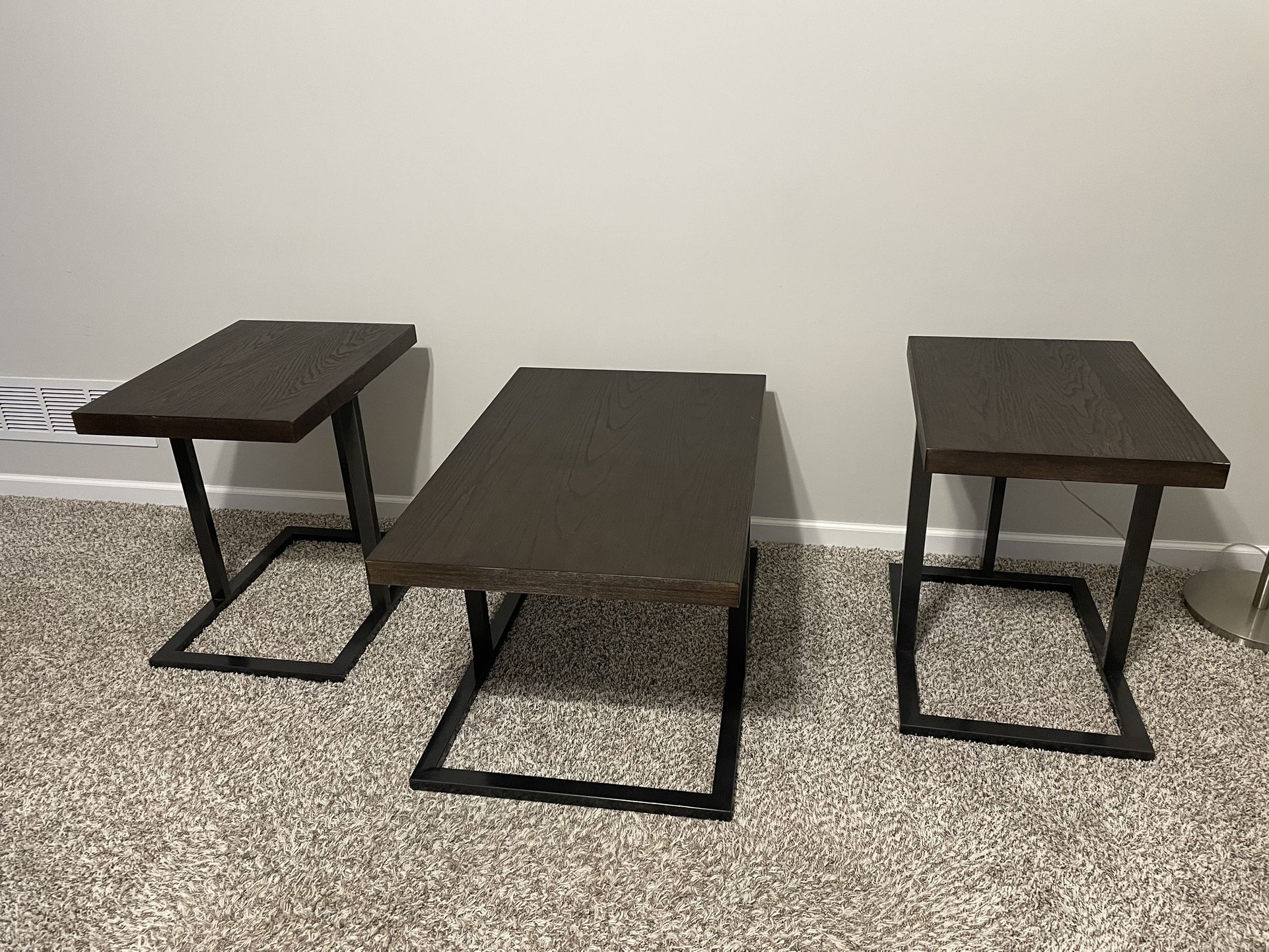 Coffee Table And End Table Set